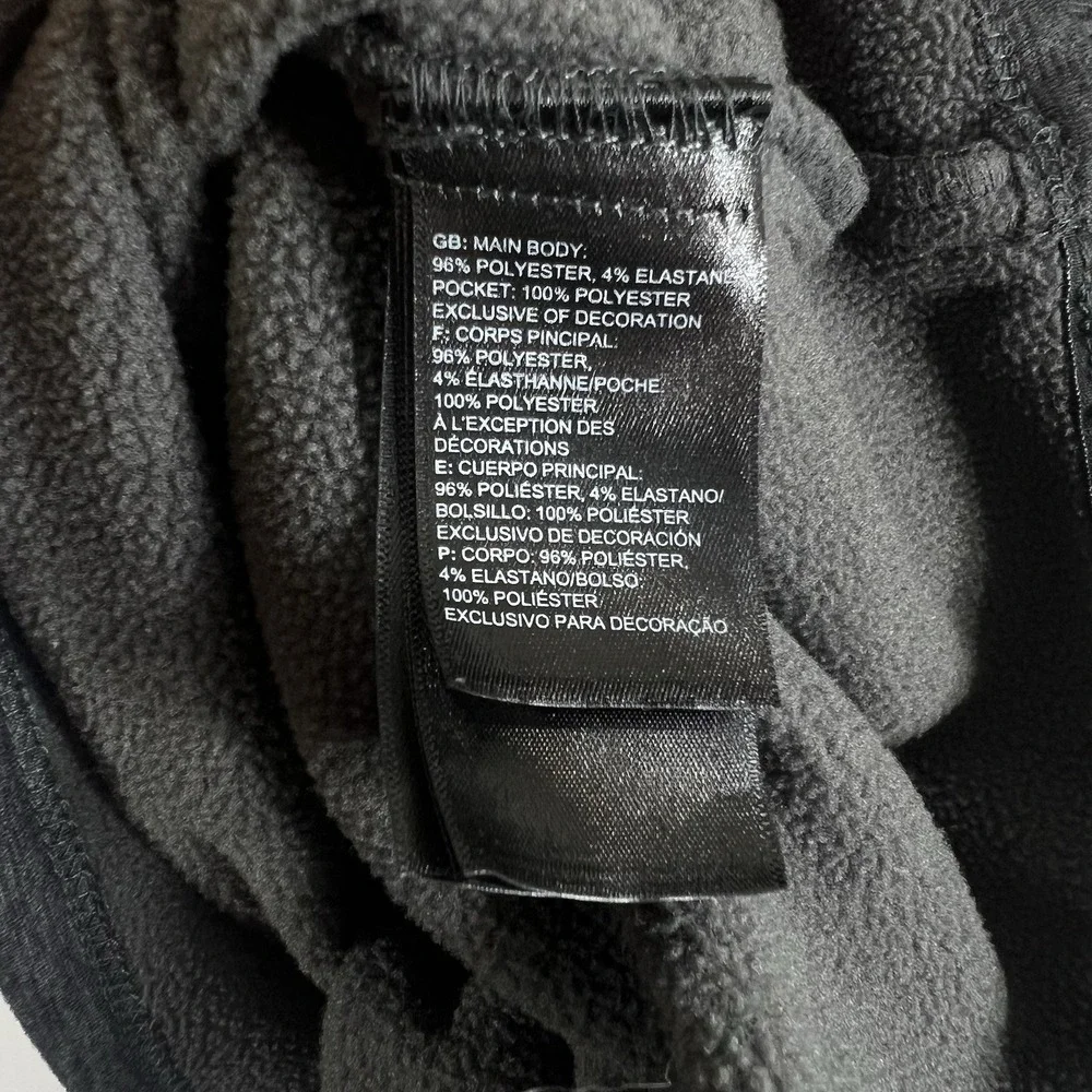 The North Face Canyonlands 1/2-Zip‎ Pullover Fleece Sweater Men's Sz Medium Gray